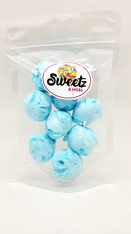 Freeze Dried Blue Raspberry Salt Water Taffy 1.5 oz