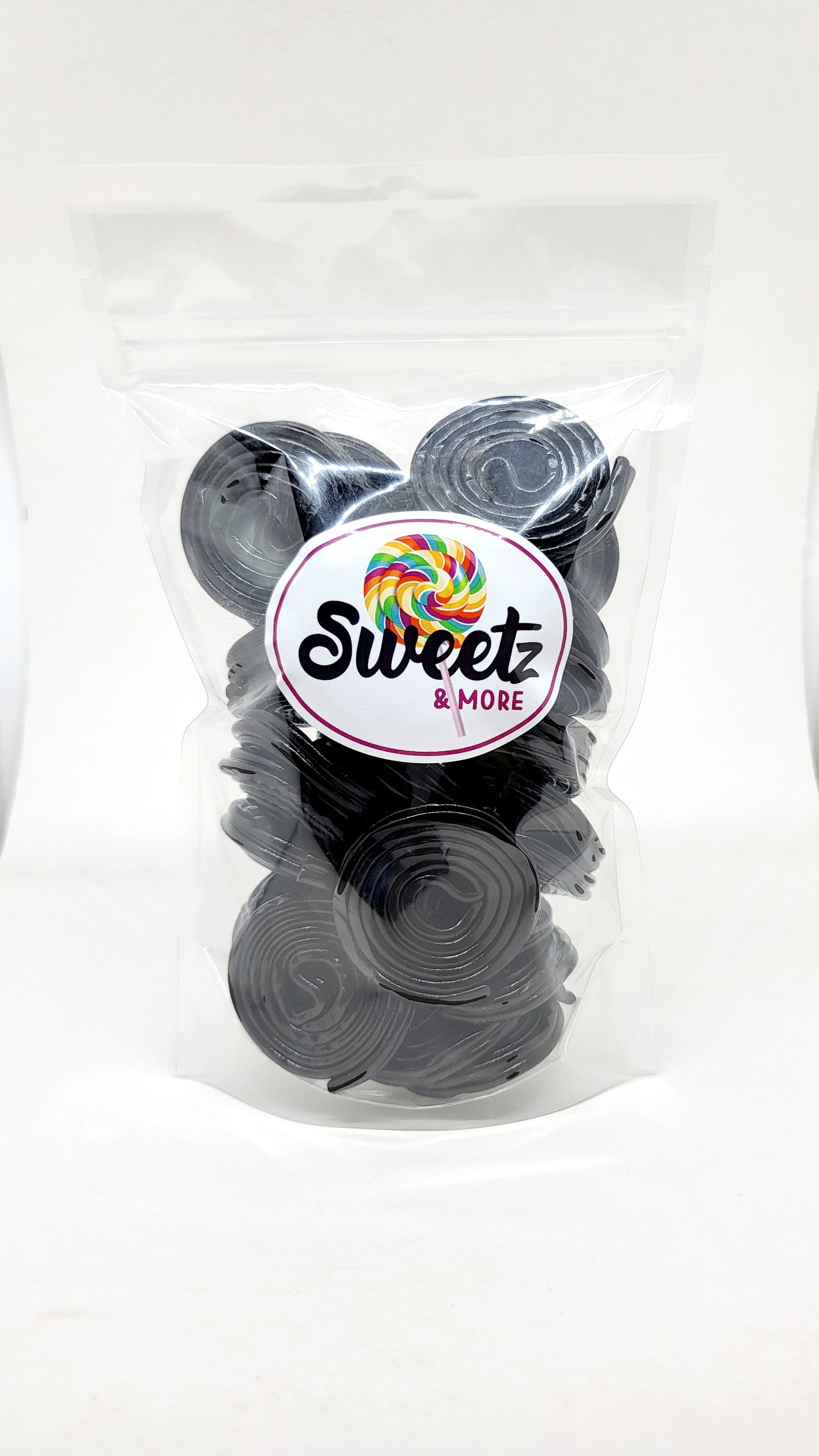 Licorice Wheels Black 10 oz