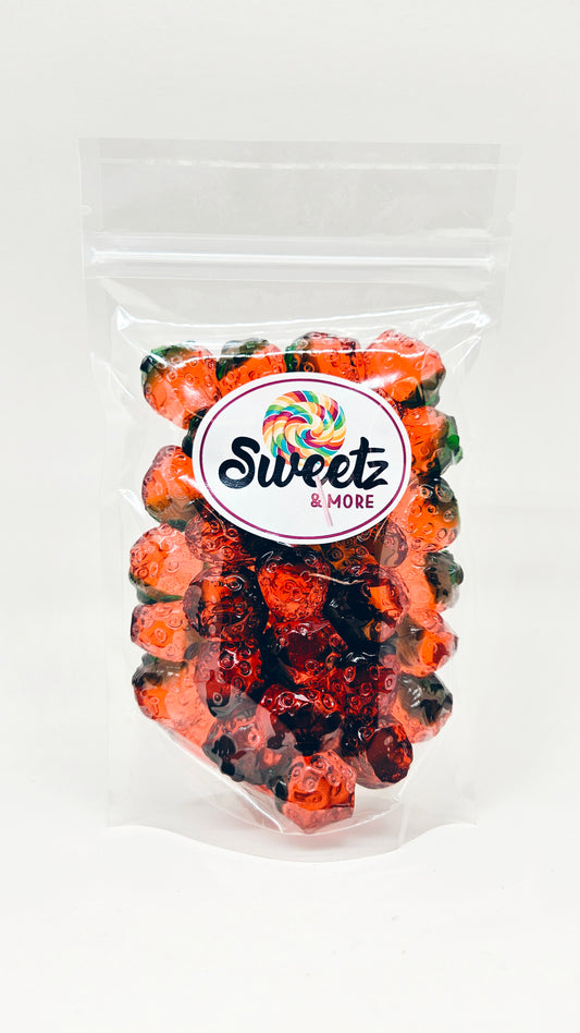 Gummy 3D Strawberries 12 oz