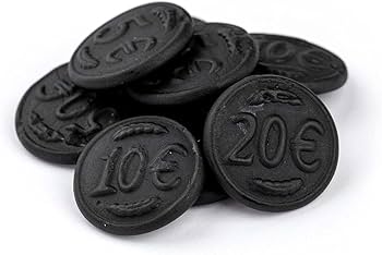 Licorice Coins 10 oz