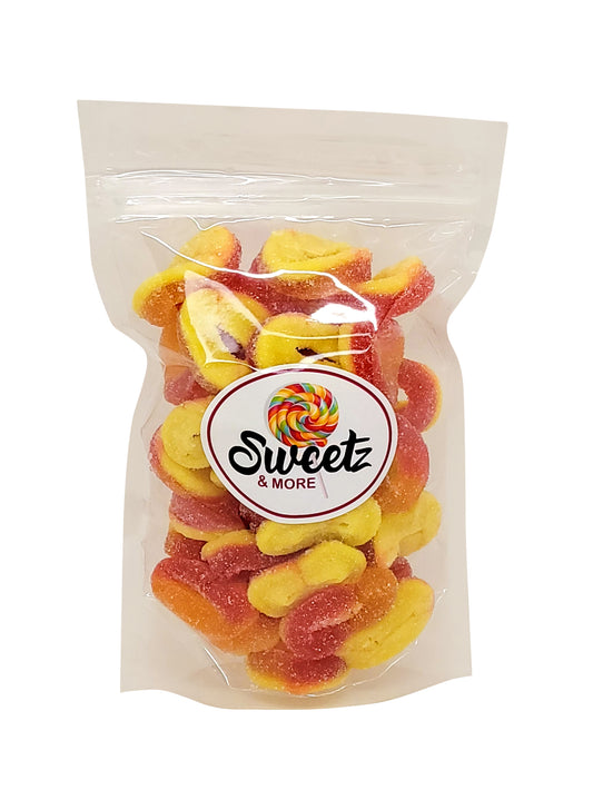 Gummy Rings Peach 11 oz